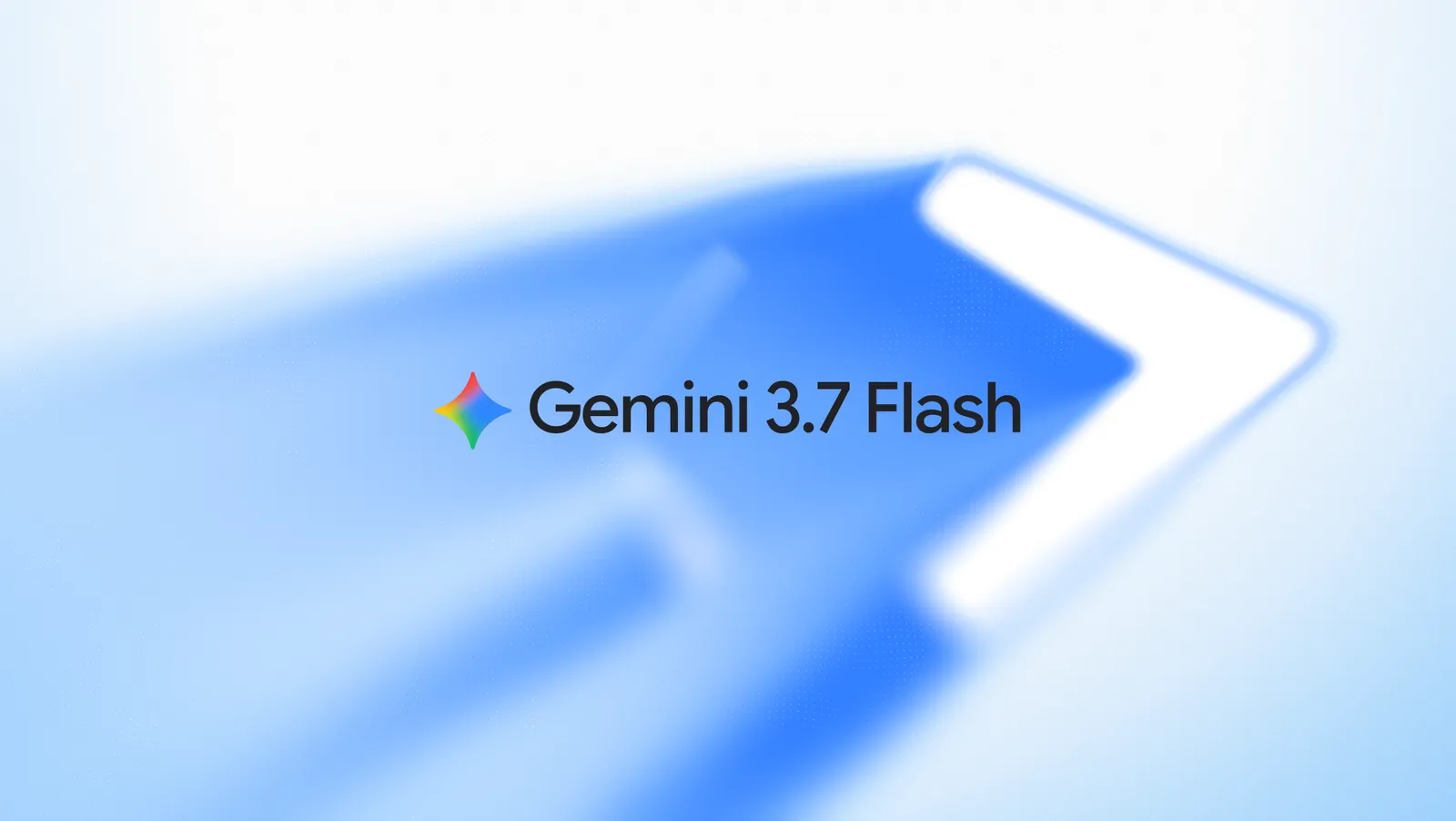 Gemini 3.7 Flash 공식 발표 이미지